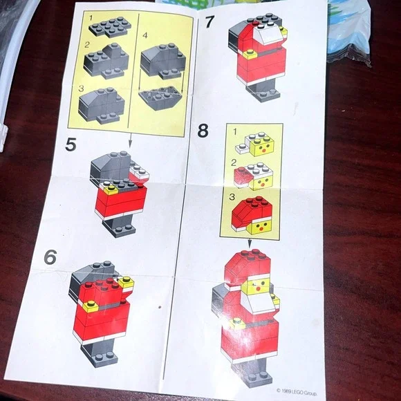 Lego 1627 Santa‎ Claus Complete Set w/Instructions & Original Package 1989 $1.29 - Picture 9 of 12